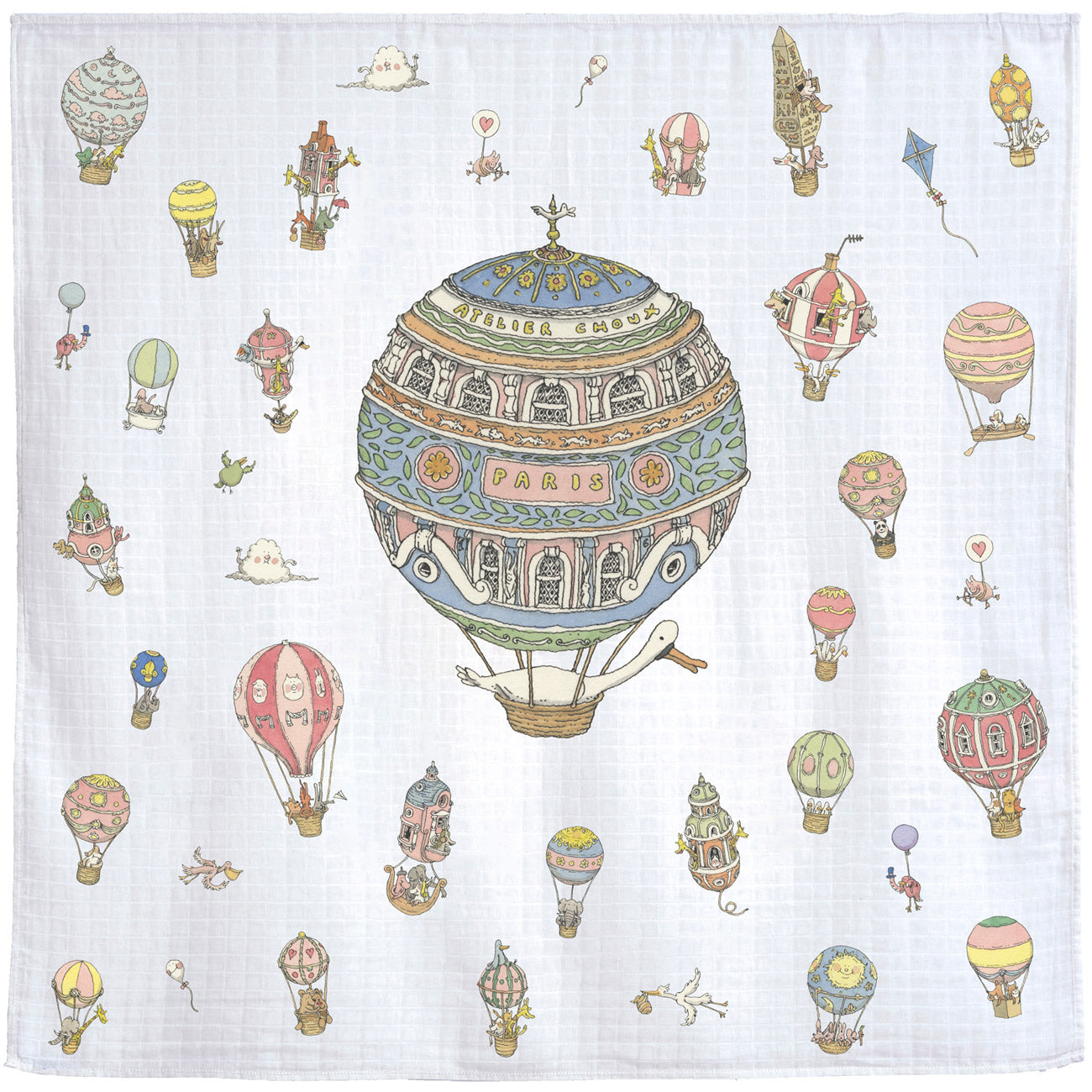 Atelier Choux Swaddle HOT AIR BALLOON