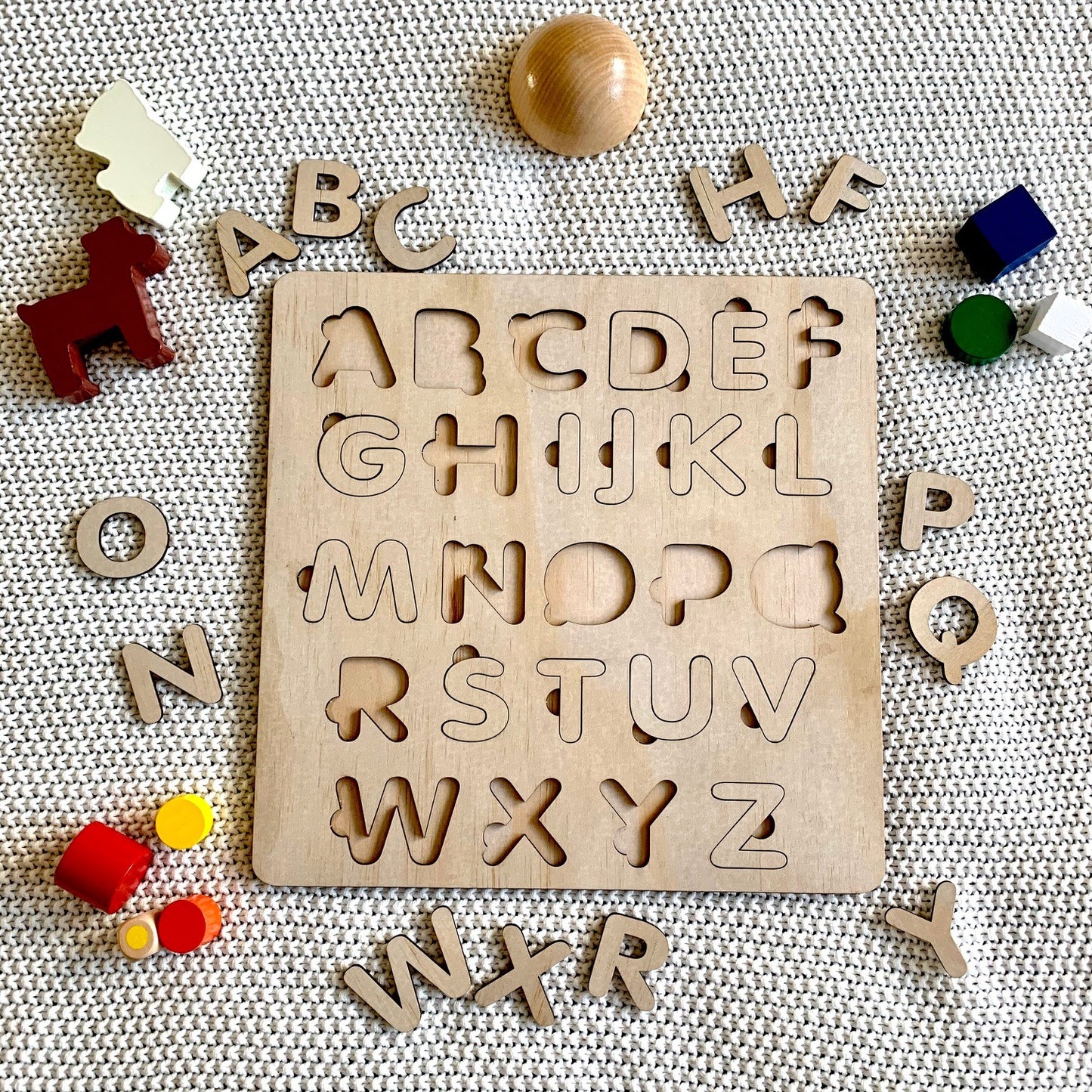 Wooden Alphabet Puzzle