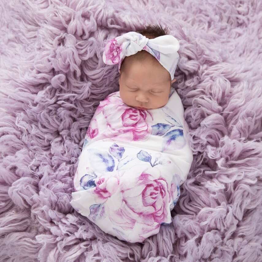 Snuggle Hunny Kids Swaddle Lilac Skies